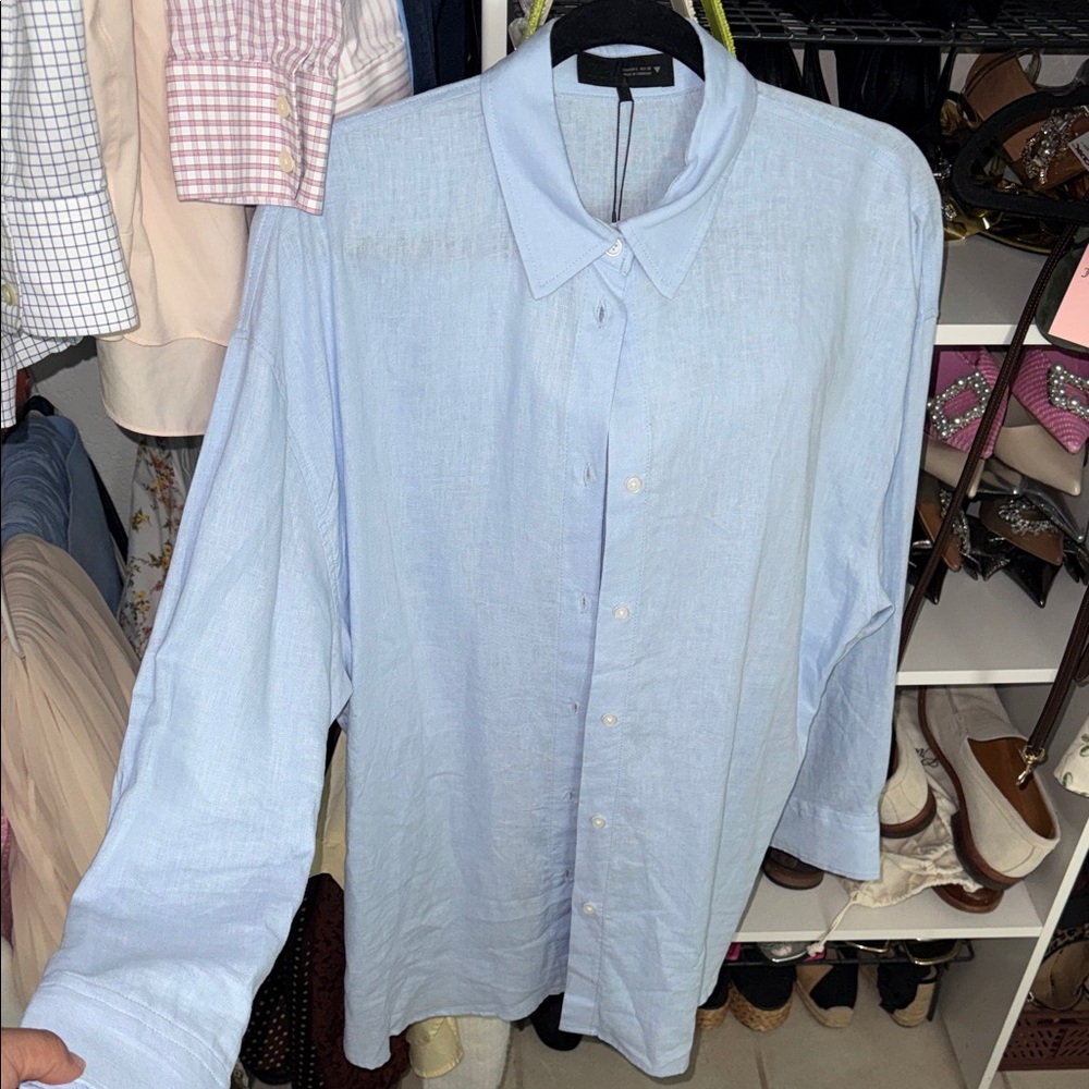 Light Blue Linen shirt